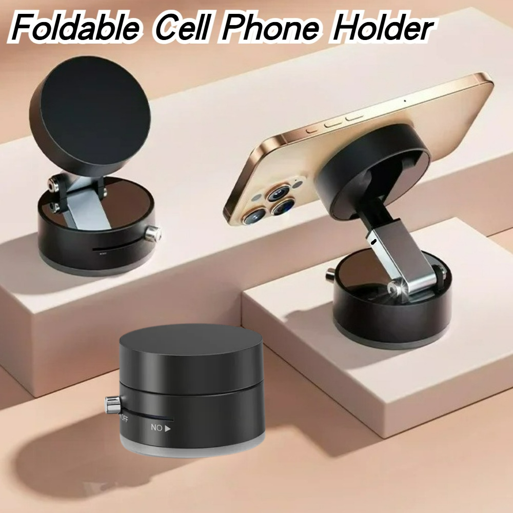 Phone Accessories Holder - High Performance Magnetic Vacuum Holder Foldable