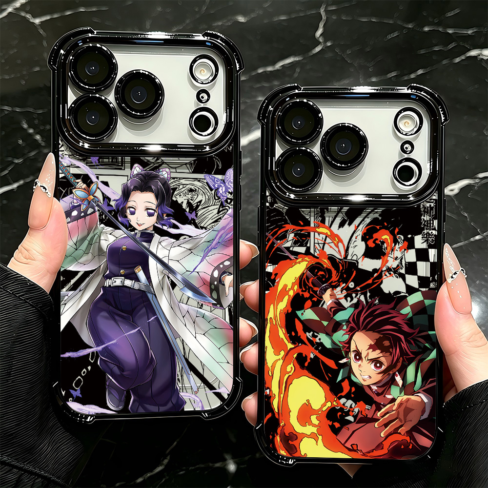 Phone Accessories Demon Slayer - Plating Phone Case For Google Pixel