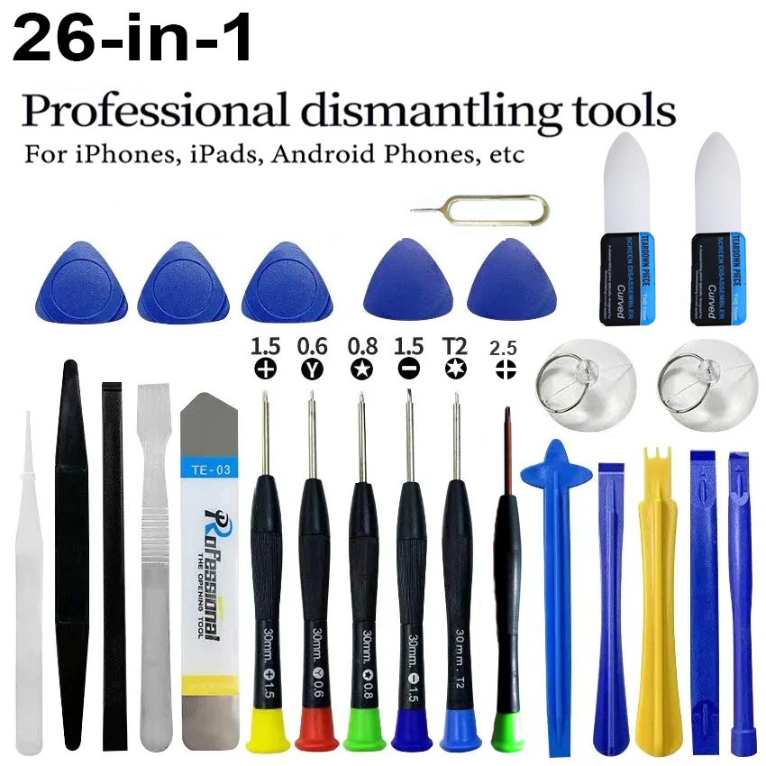 Phone Accessories Repair - 26 in 1 Phone Repair Tool