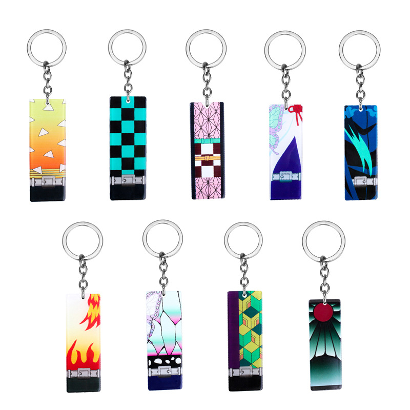 Phone Accessories Chain - Keychain Demon Slayers Kamado Tanjirou Acrylic