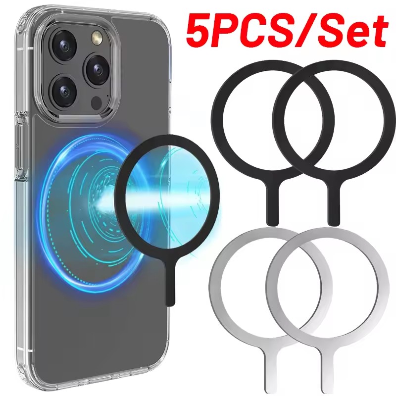 Phone Accessories Holder - 5-1pcs Sticker Ring For Magsafe Wireless