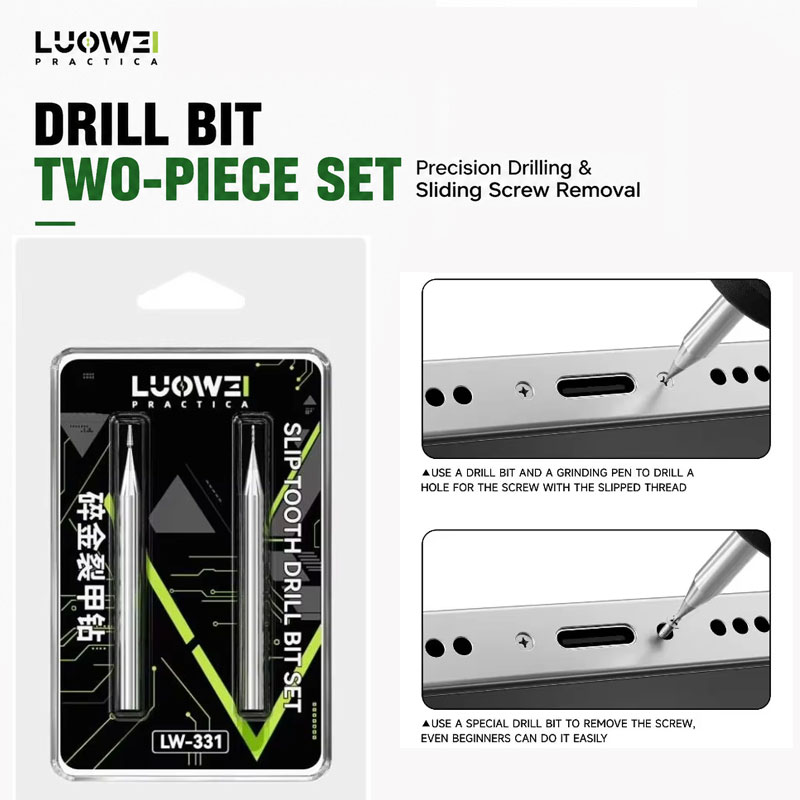 Phone Accessories Repair - LUOWEI LW-331 Phone Repair Stripped Screw