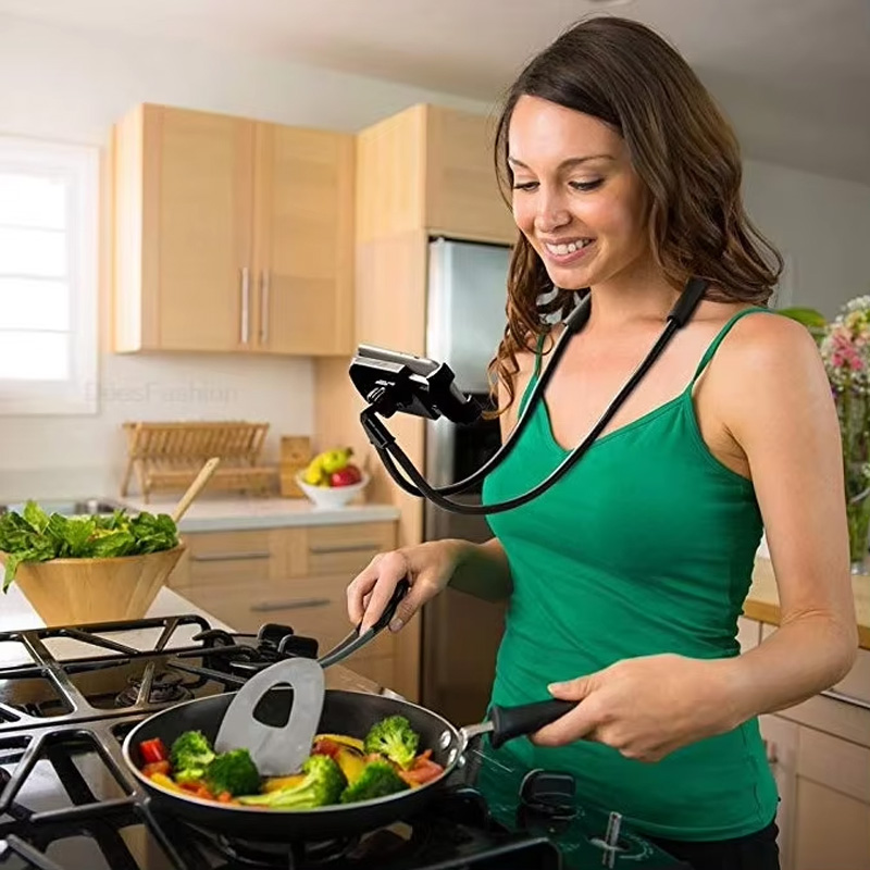 Phone Accessories Holder - Flexible Mobile Phone Holder Hanging Neck