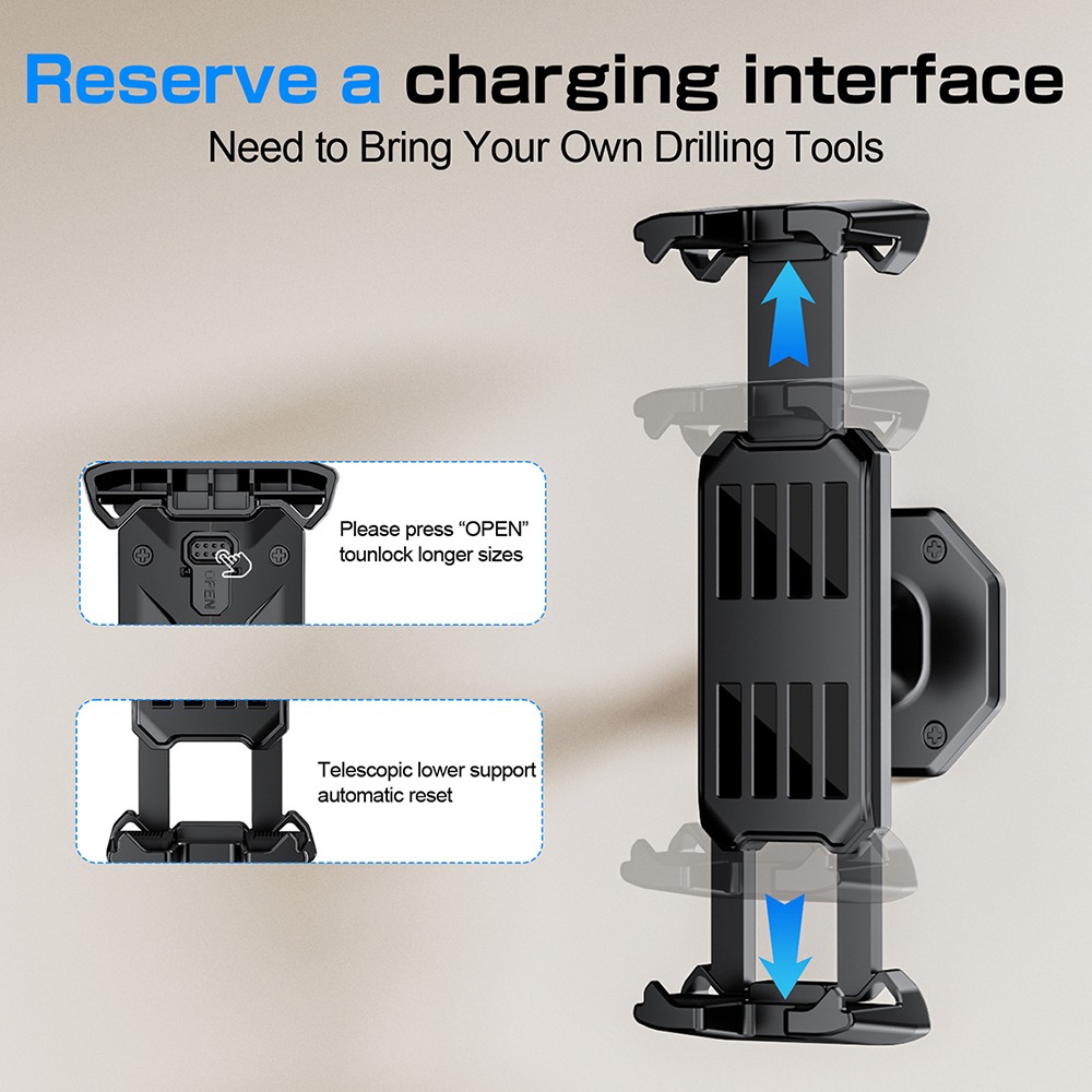 Wall Mount Phone Holder Tablet - Phone Accessories Holder ulasan dan harga