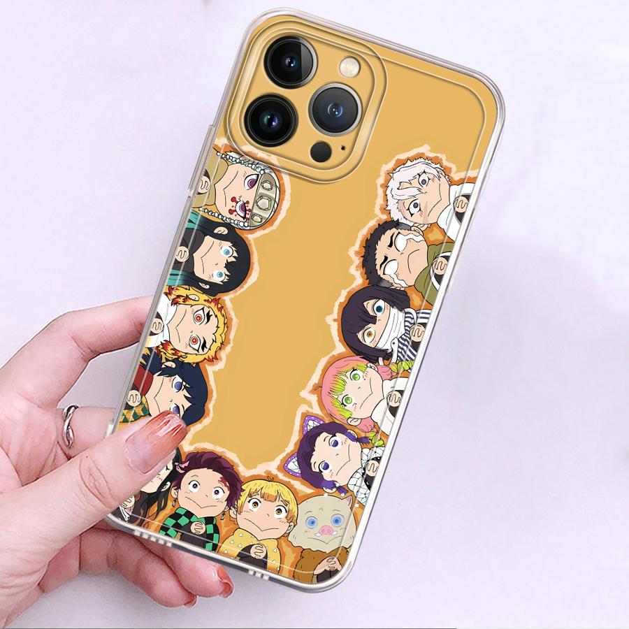 Soft Phone Cover Case for iPho - Phone Accessories Demon Slayer ulasan dan harga