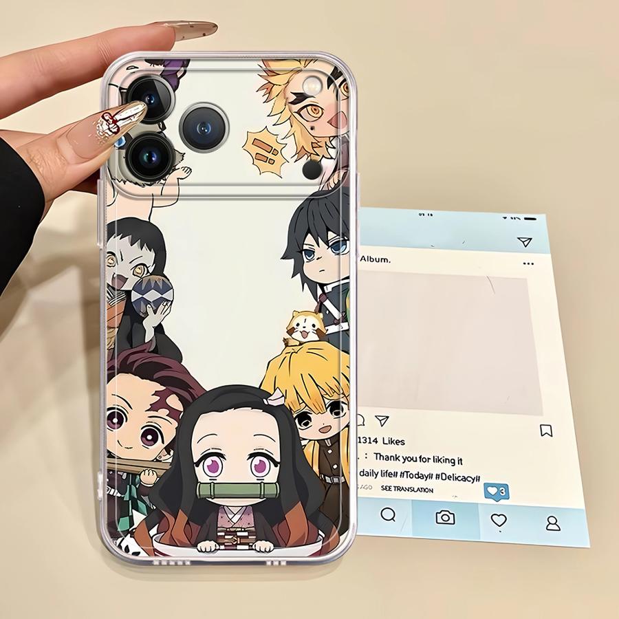 Soft Phone Cover Case for iPho - Phone Accessories Demon Slayer ulasan dan harga