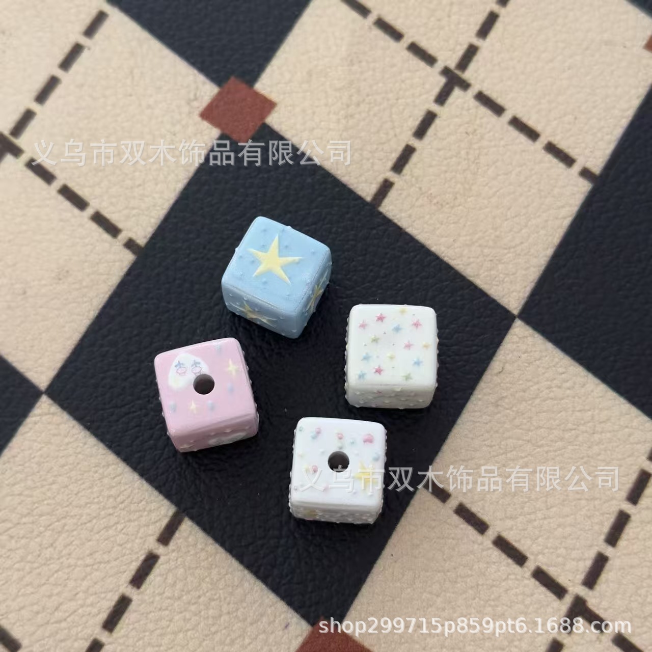 10pcs 14mm printed relief rain - Phone Accessories Chain ulasan dan harga