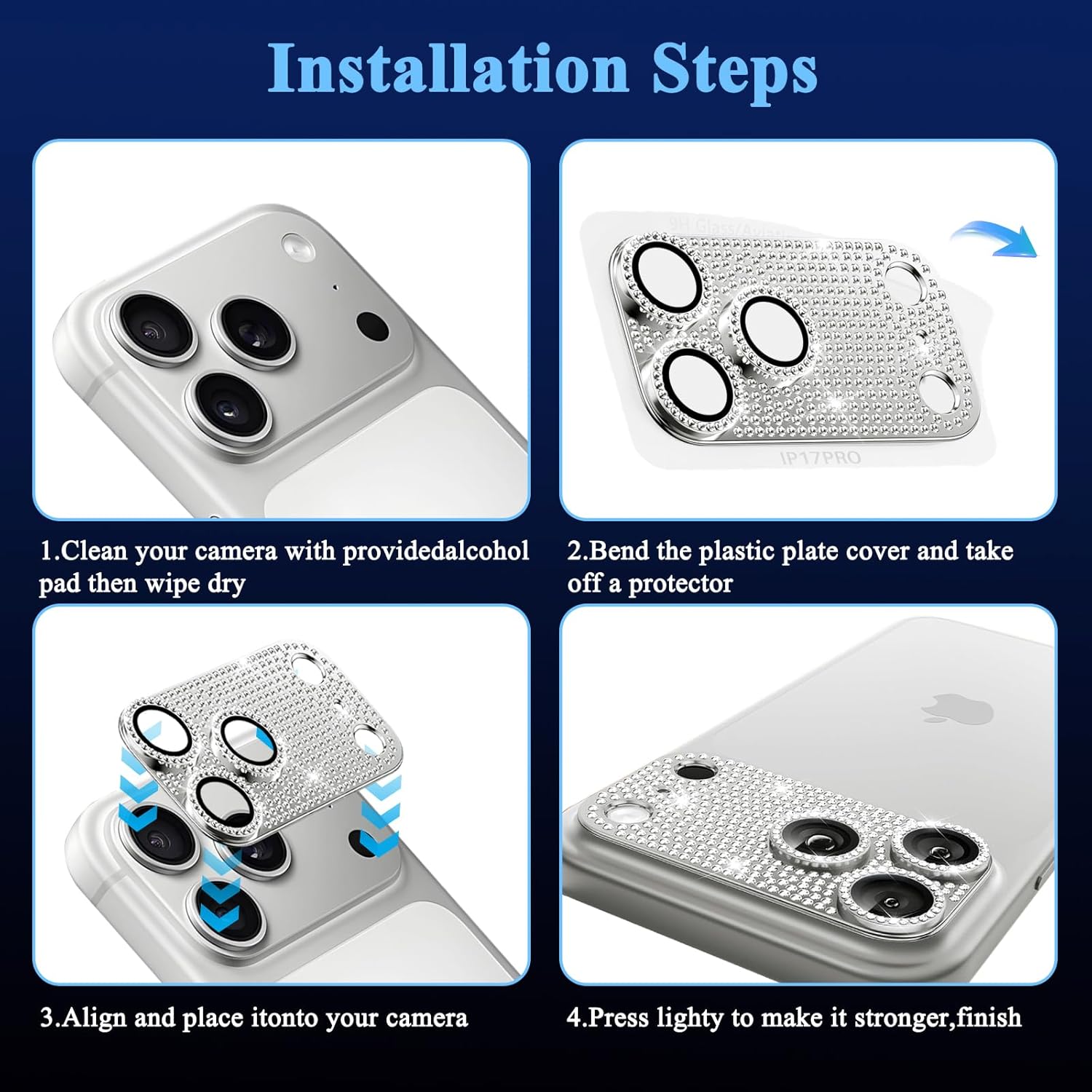Glitter Diamond Camera Lens Pr - Phone Accessories Online ulasan dan harga