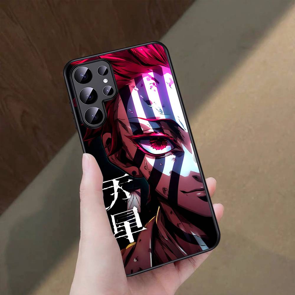 D-Demon Akaza S-Slayer Phone C - Phone Accessories Demon Slayer ulasan dan harga