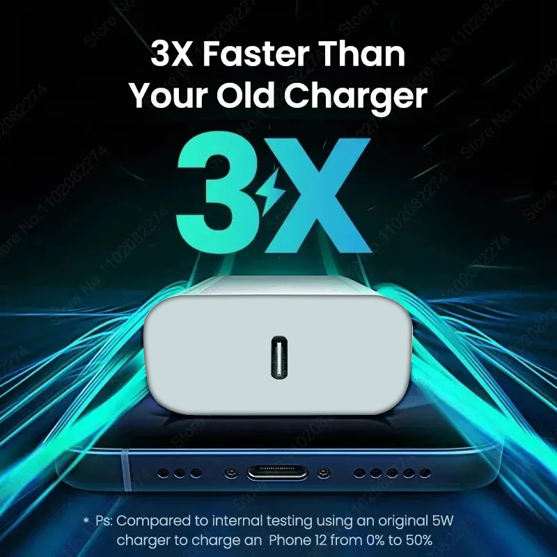 PD 30W Fast Charger For Apple  - Phone Accessories Online ulasan dan harga