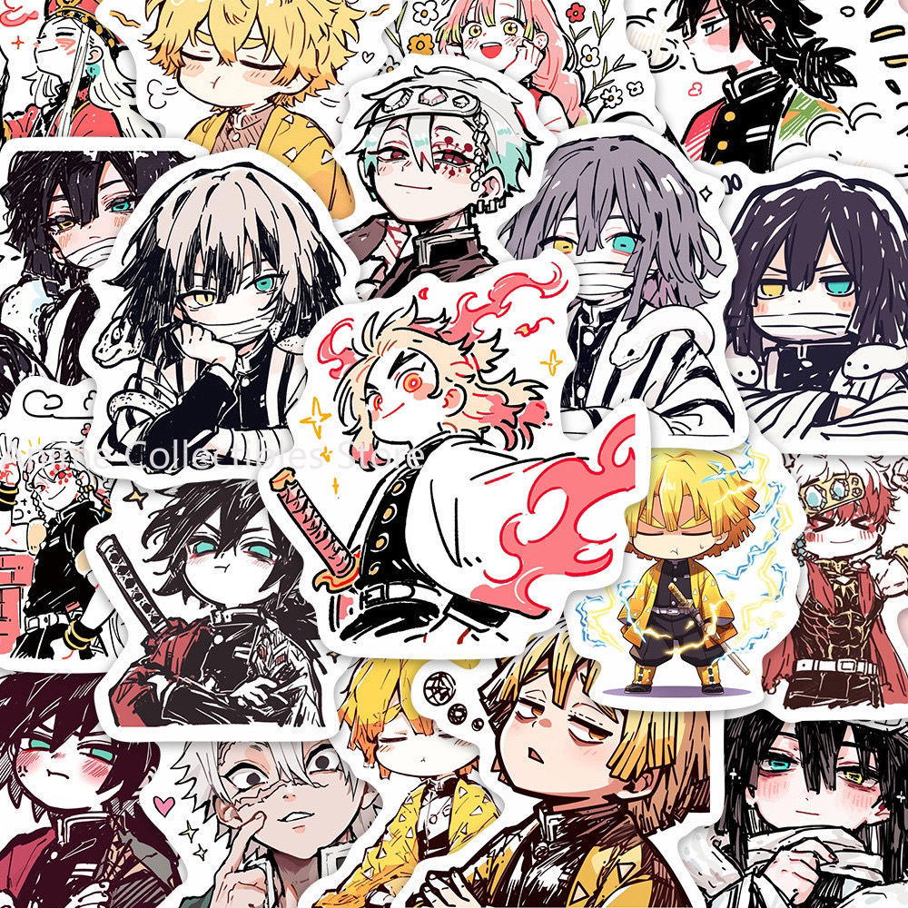 55PCS Demon Slayer Kamado Tanj - Phone Accessories Cute ulasan dan harga