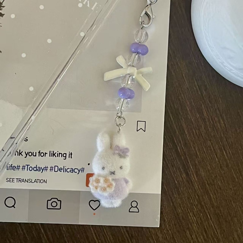 Cute Miffy Rabbit New Sweet Cr - Phone Accessories Chain ulasan dan harga