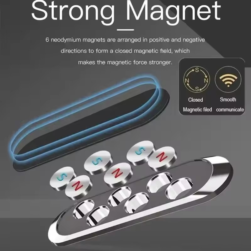 Strip Metal Magnetic Phone Hol - Phone Accessories Holder ulasan dan harga