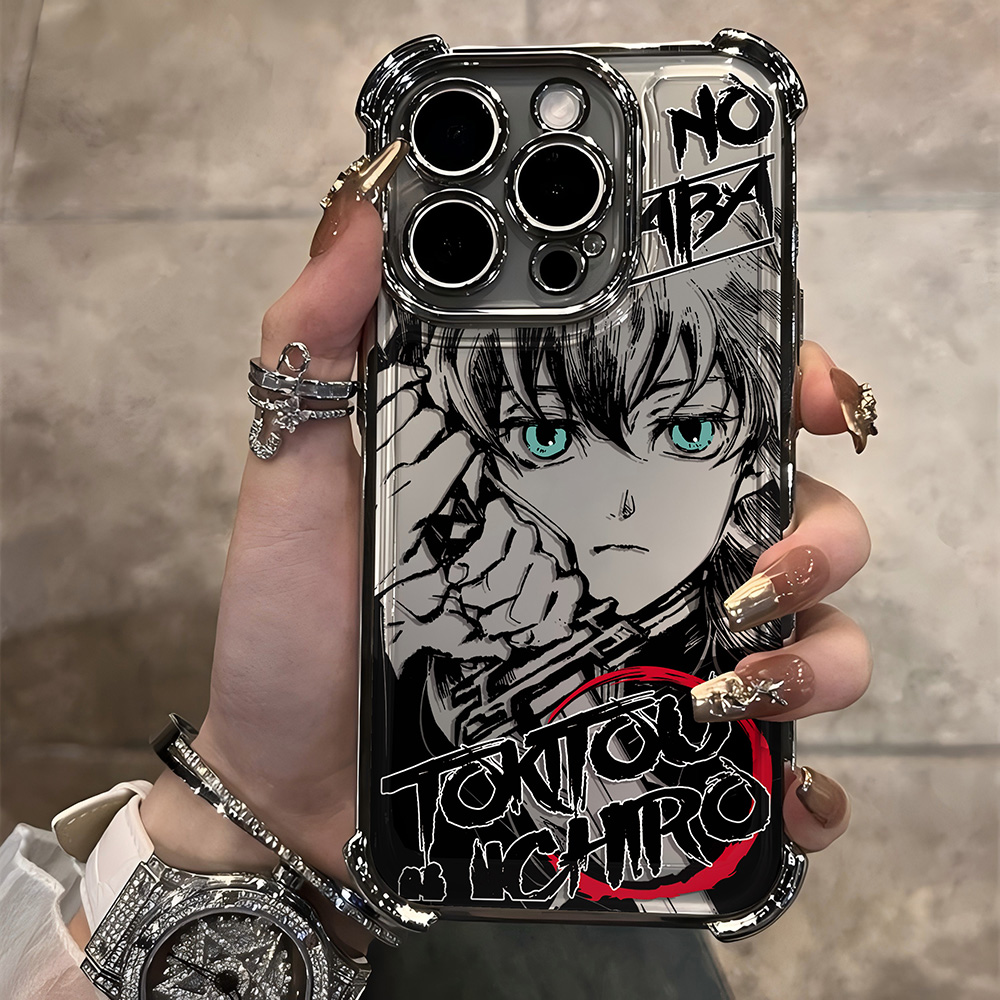 Plating Phone Case For Xiaomi  - Phone Accessories Demon Slayer ulasan dan harga