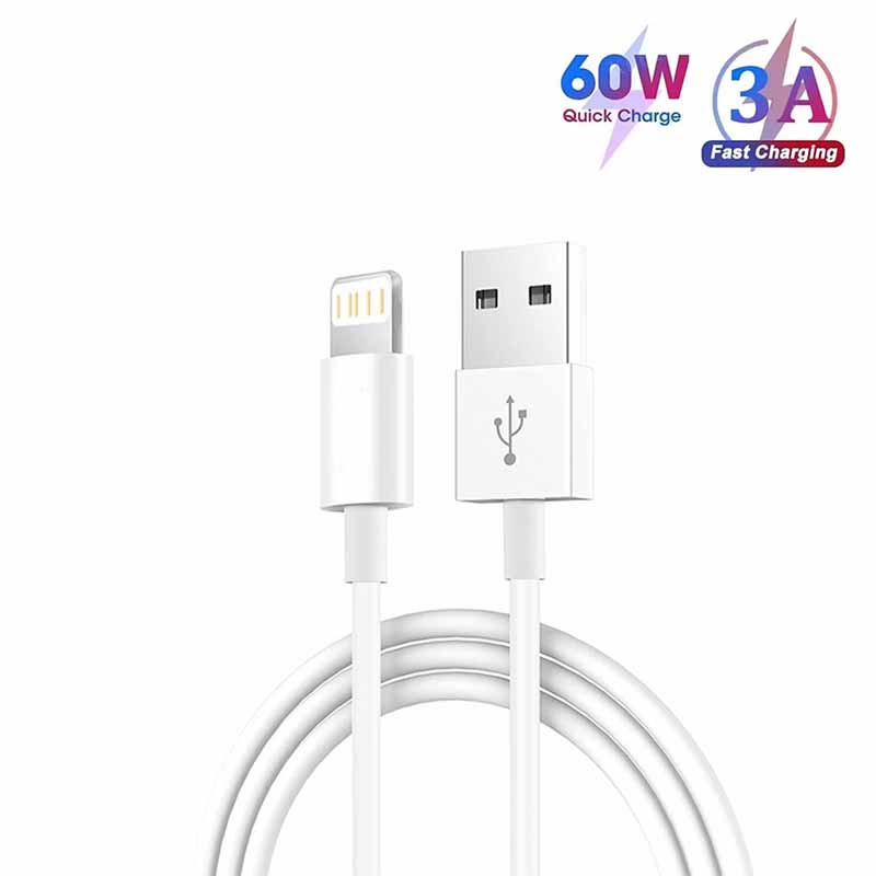 3A USB A to Lightning Cable Fo - Phone Accessories Online ulasan dan harga