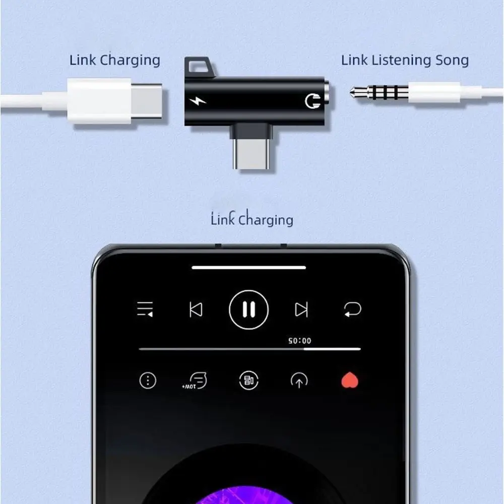 2 In1 Adapter Splitter For iPh - Earphone Splitter Jack ulasan dan harga
