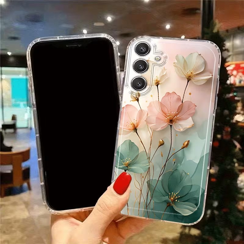 Anti-Slip Clear Phone Case For - Phone Accessories Samsung ulasan dan harga