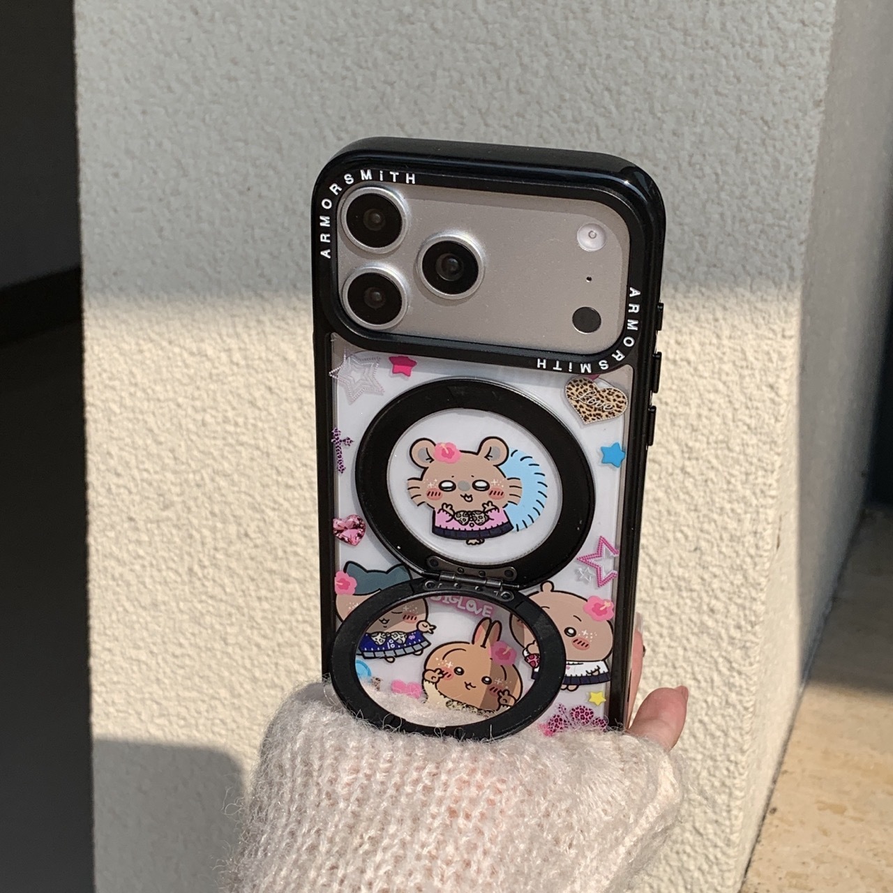 Cute Usagi Hachiware Acrylic P - Phone Accessories Chain ulasan dan harga