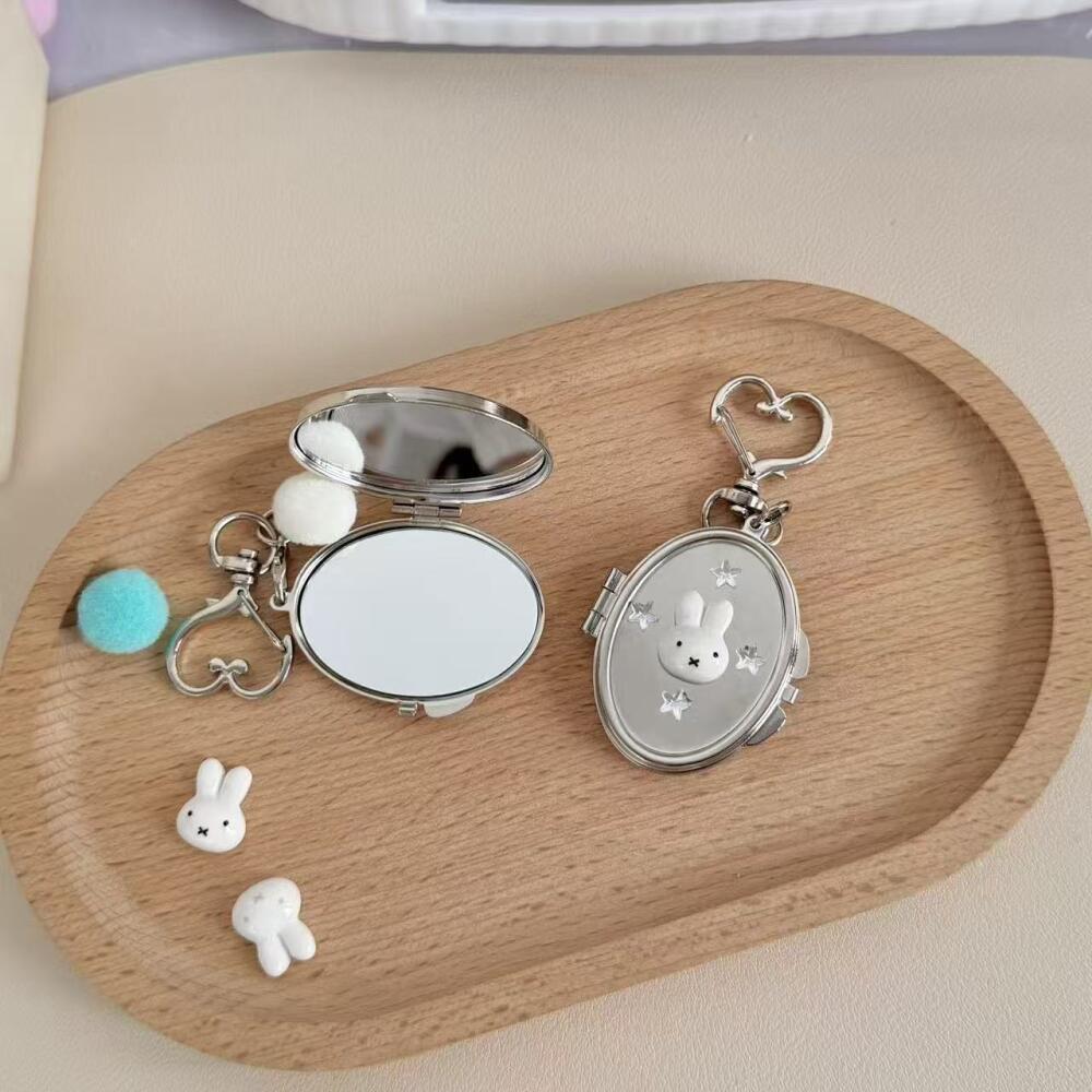 Kawaii Miffy Makeup Mirror Cre - Phone Accessories Chain ulasan dan harga