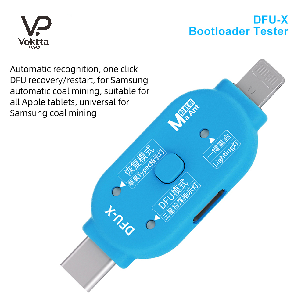 DFU-X Flashing Device Dual Hea - Phone Accessories Repair ulasan dan harga