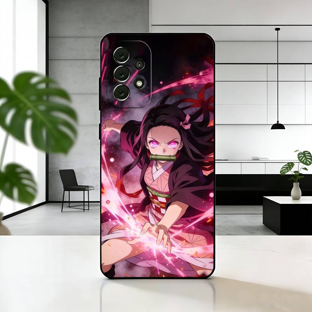 D-Demon S-Slayer N-Nezuko Phon - Phone Accessories Demon Slayer ulasan dan harga
