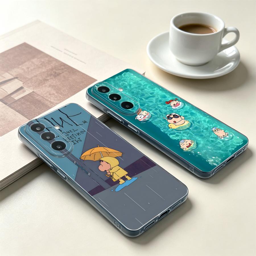 Yellow Umbrella Boy Phone Cove - Samsung Galaxy A55 ulasan dan harga