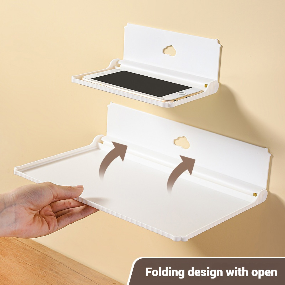 Punch-Free Foldable Wall Mount - Phone Accessories Holder ulasan dan harga