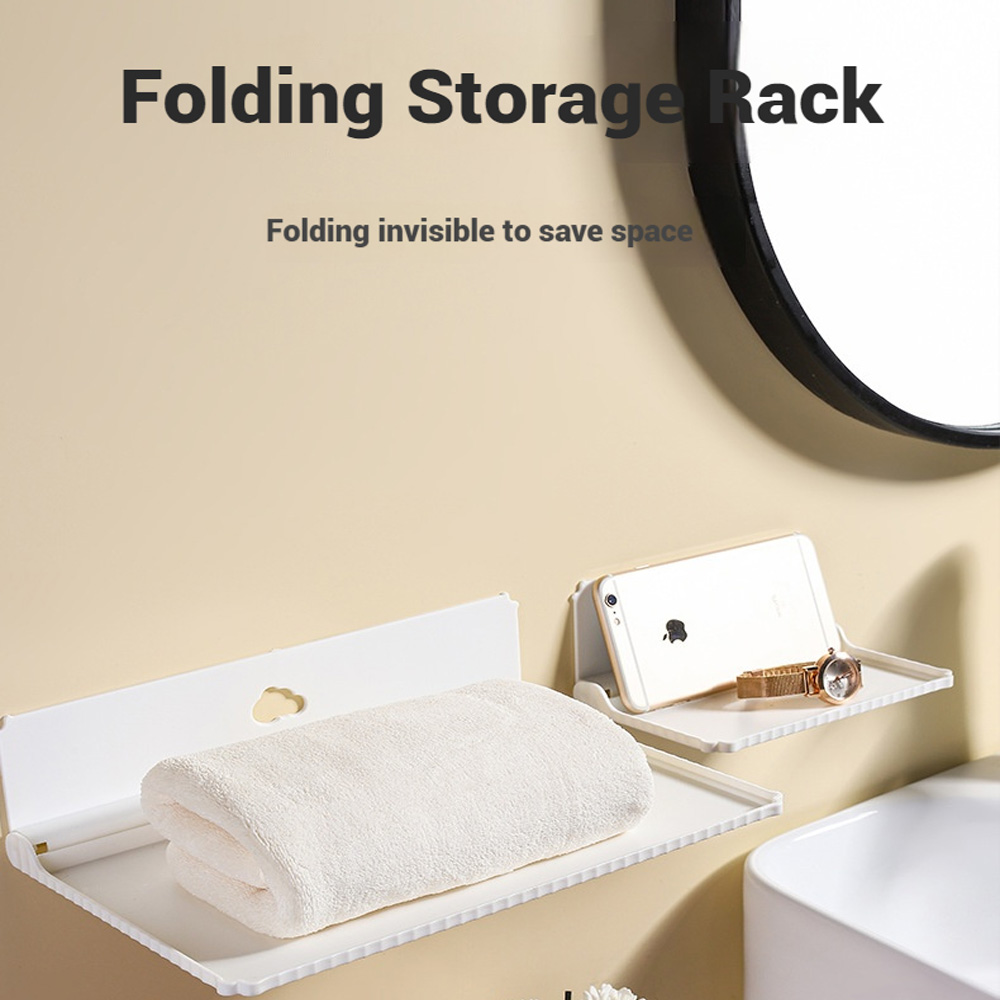 Punch-Free Foldable Wall Mount - Phone Accessories Holder ulasan dan harga